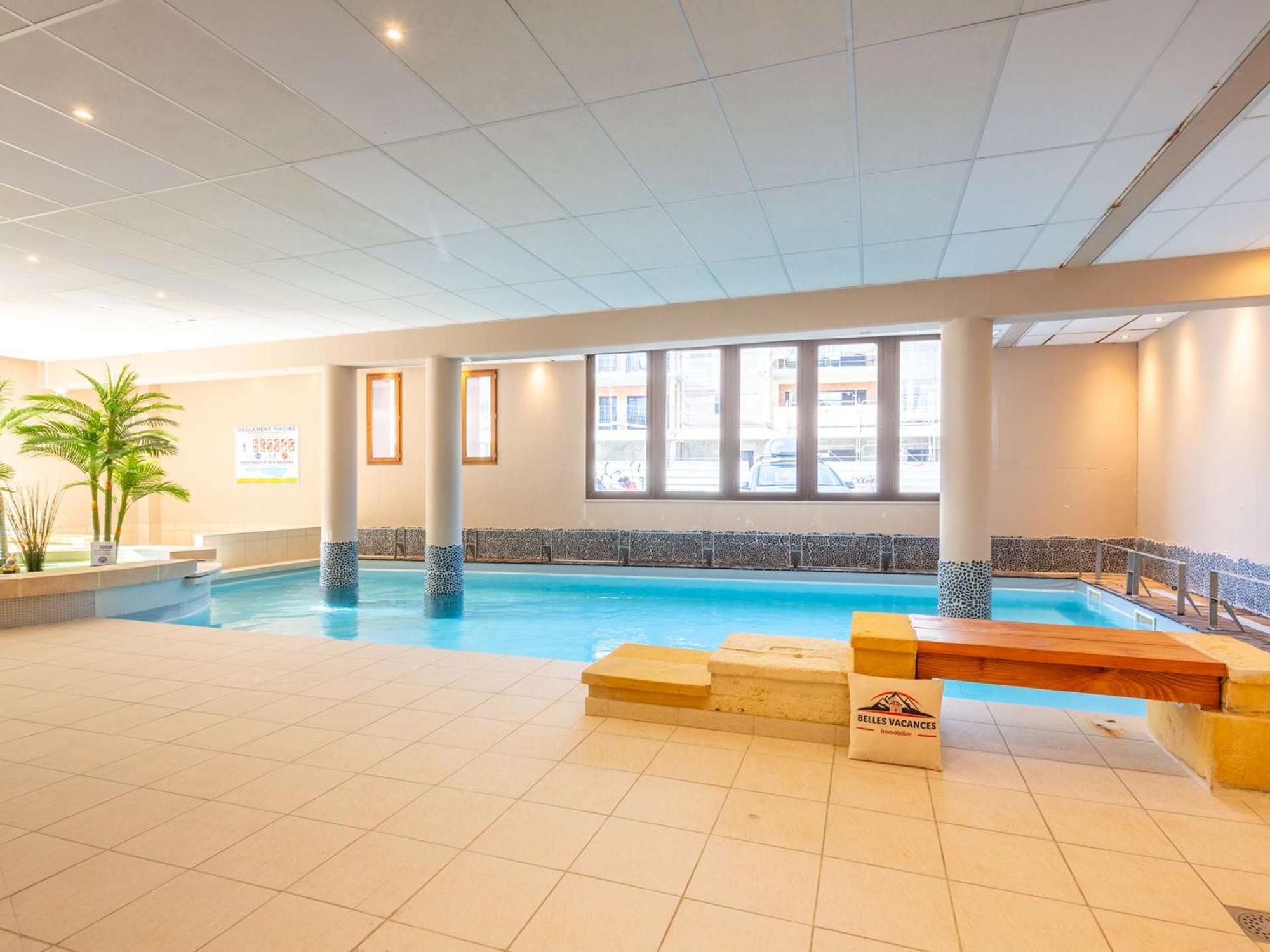 Appartement De 70 M² Au Centre-Ville Avec Piscine, Hammam, Sauna Et Balcon Bien Expose - Fr-1-296-392 Saint-Lary-Soulan Luaran gambar